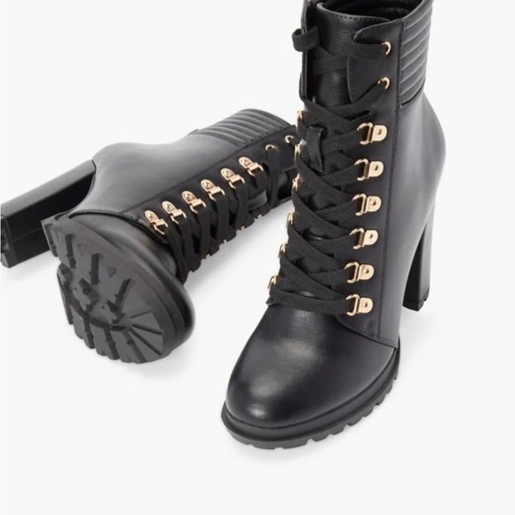 Cute lace up lug bootie - Picture 2 of 10